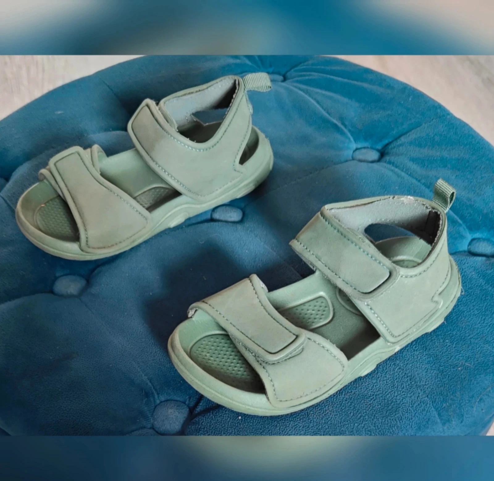 Green Children’s Sandals H&M size 24/25 – photo 2